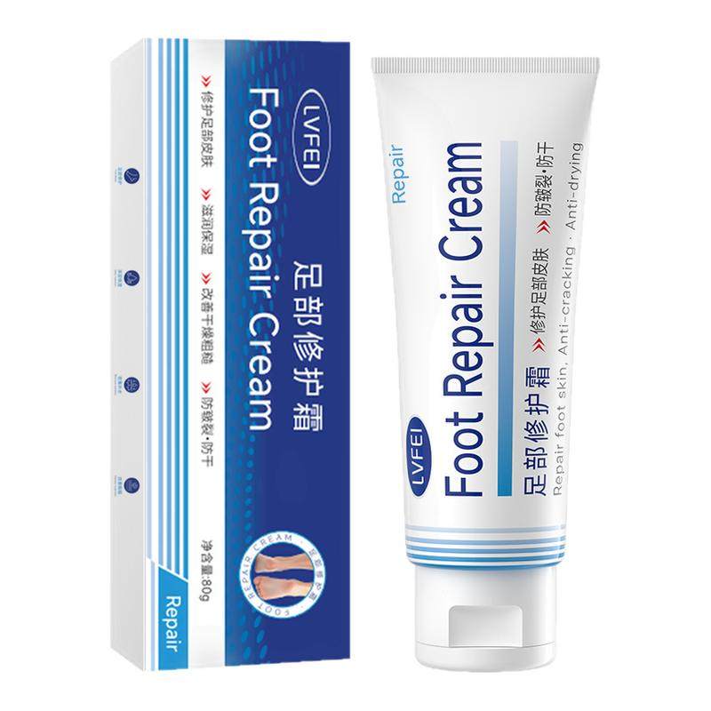 律菲足部修护霜脚后跟干裂起硬皮足跟开裂脚部滋润霜保湿改善粗糙
