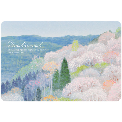 艺术家野地美树子联名硅藻泥地垫