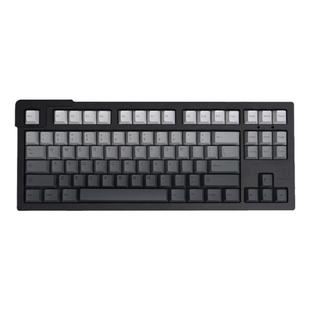 灰/紫/青色渐变正/侧刻125键机械键盘键帽PBT热升华樱桃原厂高度