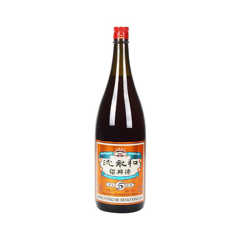古越龙山绍兴黄酒五年陈酿手工原酒1.8L*6瓶整箱装加饭花雕酒老酒