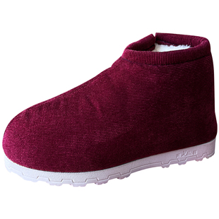 中老年人女棉鞋冬季加绒老北京高帮手工布棉鞋保暖妈妈鞋特厚防滑