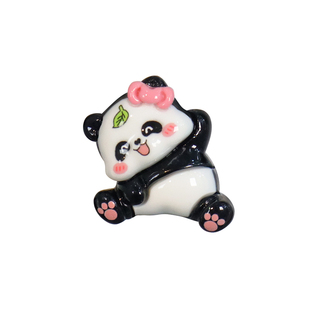 可爱熊猫冰箱贴磁吸创意3D立体旅游文化纪念品礼物磁吸家居装饰