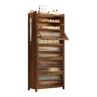 带锁鞋柜家用门口室内外楼道入户多层走廊用过道电梯口鞋架玄关柜