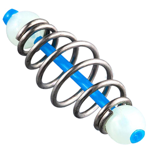 塑芯钓鲢鳙弹簧笼手竿海杆上饵料托饵器线组散炮爆炸钩渔具小配件