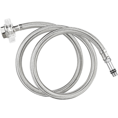 潜水艇冷热水管水龙头软管波纹管304不锈钢厨房洗手盆延伸加长373