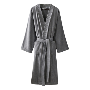 女款纯棉浴袍五星级酒店专用毛巾料男款四季通用美容院高级感睡袍