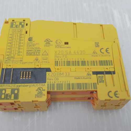 B&R X20 SA 4430 Safety Analog Input Module Rev. F0 with X20