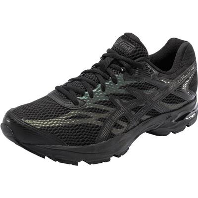 Asics七彩反光跑鞋减震透气