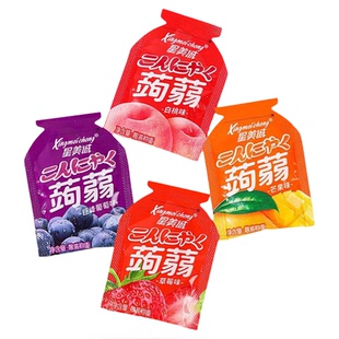 蒟蒻果冻小包装儿童零食小吃休闲解馋果味吸吸布丁食品官方旗舰店