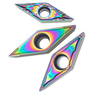 35度菱形数控粗精车刀片走心机外圆尖刀粒VBMT11030204VCMT160408