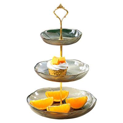 ins风高颜值玻璃前台网红水果盘