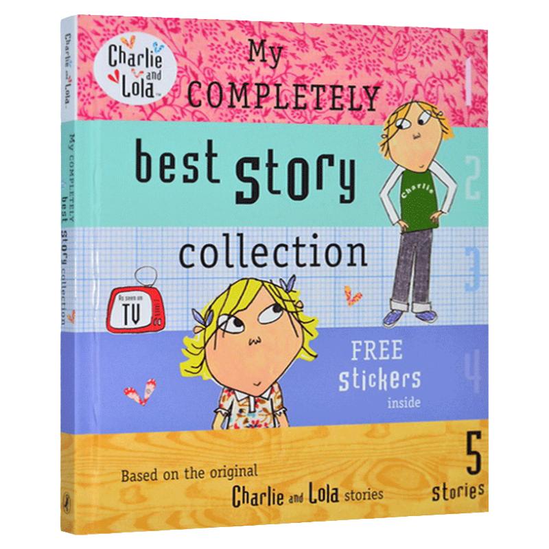 查理与劳拉5个故事合集 Charlie and Lola 孩子的爆笑日常 动画故事书 家庭教育 Lauren Child