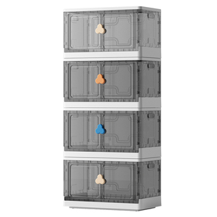 特大加厚免安装收纳柜子箱置物宝宝衣柜零食婴儿童玩具整理储物柜