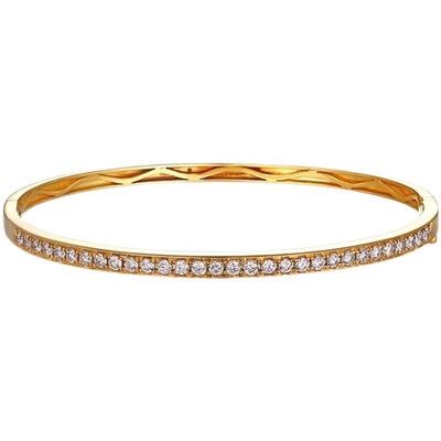 单排钻奢华唯美贵妃手镯