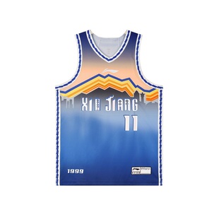 李宁CBA25-26赛季篮球服男新疆广汇齐麟经典版比赛服速干训练球衣