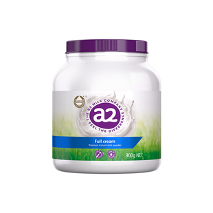 a2澳洲进口紫吨吨全家成人奶粉学生中老年全脂罐装900g+袋装1kg