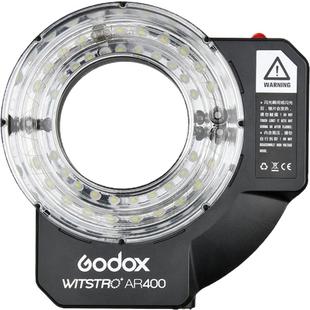 godox神牛微距环形闪光灯400W锂电外拍灯AR400 眼神闪光灯适用于佳能尼康通用支持高速同步