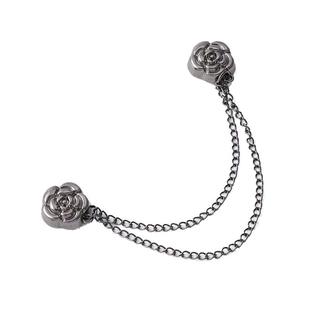 t恤太长改短衣服袖子防滑固定神器上衣下摆磁吸扣胸针收腰调节扣