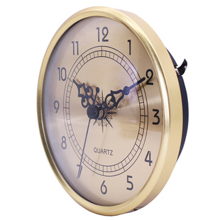 金属钟头高档陶瓷座钟配件镶嵌式扫秒静音太阳机芯落地插入式钟胆