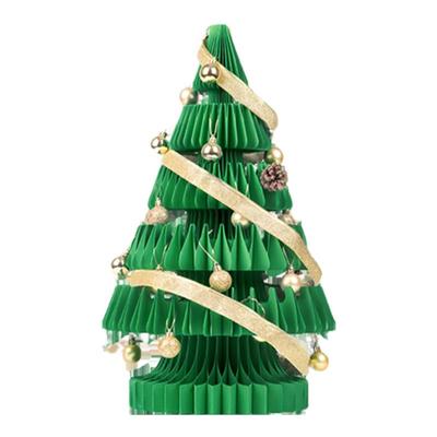 十八纸圣诞树家居饰品橱窗道具
