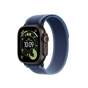 ERFG适用AppleWatch Ultra3新款野径回环苹果iwatch11表带S10户外弹力尼龙S9编织魔术贴SE运动S8高级49mm腕带