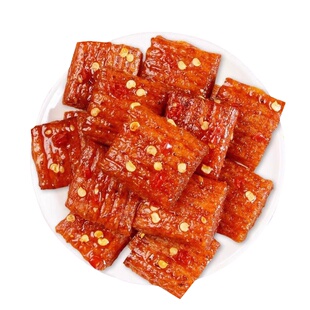 君仔斗牛士大刀肉辣条儿时怀旧湖南特产小吃麻辣素零食袋装包装