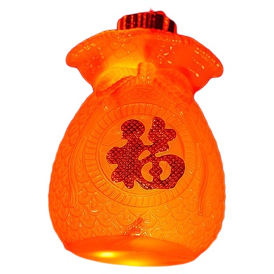 新年装饰小红灯笼春户外场景布置