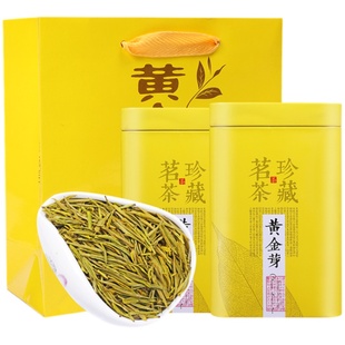 【黄金芽雨前特级】2025新茶高山绿茶御子恒罐装礼盒茶叶浓香金黄