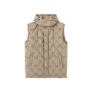 【大朵鸭绒】Raidy Boer/雷迪波尔2025可脱帽羽绒马甲背心4006-09