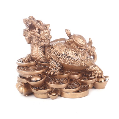 YJG/永聚阁树脂龙龟龙头龟摆件