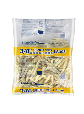 蓝威斯顿冷冻粗薯条油炸薯条