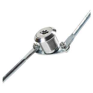 正心16mm档案柜门锁更衣柜上下拉杆锁铁皮柜天地连杆锁文件柜锁芯