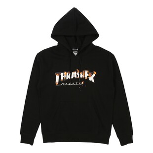 THRASHER 日版印花帽衫 INTRO BURNER HOODED 滑板