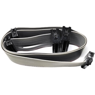 严鱼牌 5.25寸 软驱数据线 5寸 3.5寸 34P FDD二合一大软驱数据线