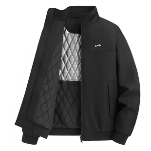 贵人鸟棉服男冬季2025年新款加厚夹克爸爸冬装外套男士棉衣棉袄子