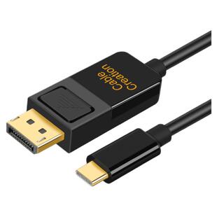 Typec转DP线4k高清电视显示器投影仪投屏USB-C转换器displayport转接头适用于戴尔华为苹果电脑macbook笔记本