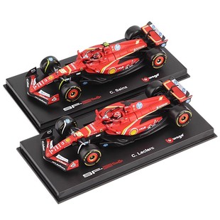 比美高1/43法拉利sf24合金车模2024方程式赛车模型勒克莱尔f1摆件