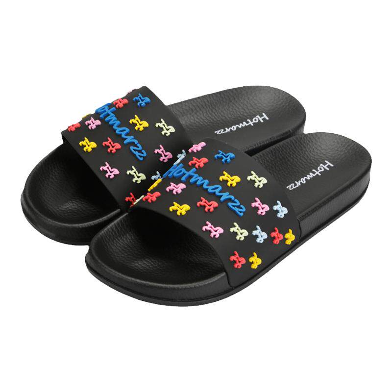 hotmarzz/黑玛拖鞋女外穿夏季家用室内浴室防滑居家一字拖凉拖