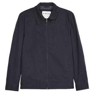 MCS男装源自万宝路美式复古时尚夹克翻领双袋基本款单外套