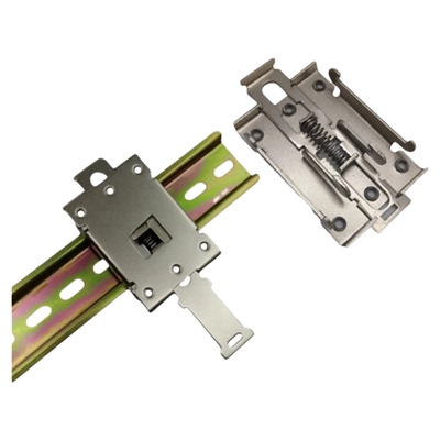 DIN35mm导轨卡扣金属安装支架