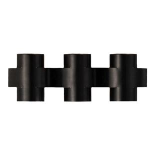 Liaigre经典设计几何金属曲面壁灯复古现代法式餐厅展厅过道3头灯