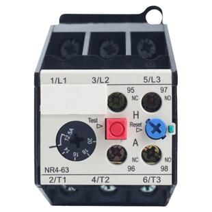 正泰热过载NR4-63保护继电器热保护继电器 0.16-63A导轨式固定