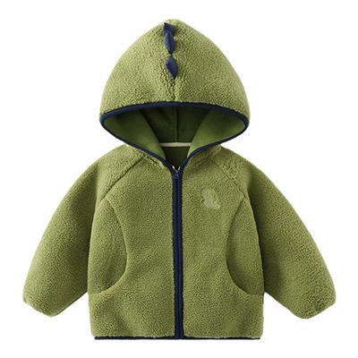 齐齐熊外套宝宝卡通毛绒