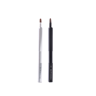 Sephora/丝芙兰唇刷可伸缩口红刷化妆刷便携式小巧女唇膏笔刷带盖