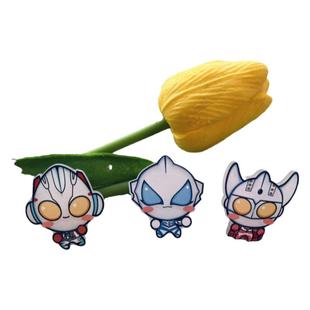 奥特曼徽章日系卡通迪迦赛罗泰罗胸针儿童胸章别针配饰学生礼品