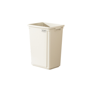 商用无盖垃圾桶30升50L大号方形家用大容量厨房超大塑料餐饮工业