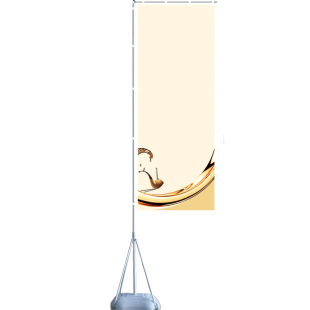 3米注水旗三米刀旗水座路旗道旗5米广告旗旗杆底座7米旗帜户外旗