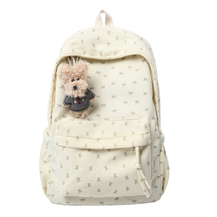 书包ins小众风女大学生肩包初中生高中女生高颜值2025新款双肩包