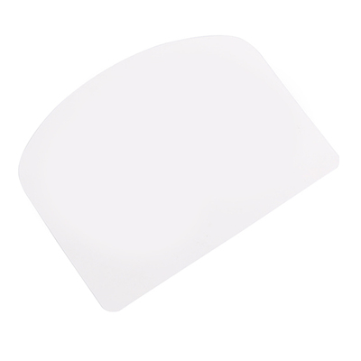 透明塑料奶油蛋糕椭圆形软刮板