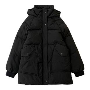 2-300斤胖mm大码女装连帽加厚棉衣棉服冬季新款宽松百搭面包服潮